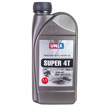 Масло моторное UNIX SUPER 10W40 4T 1 л