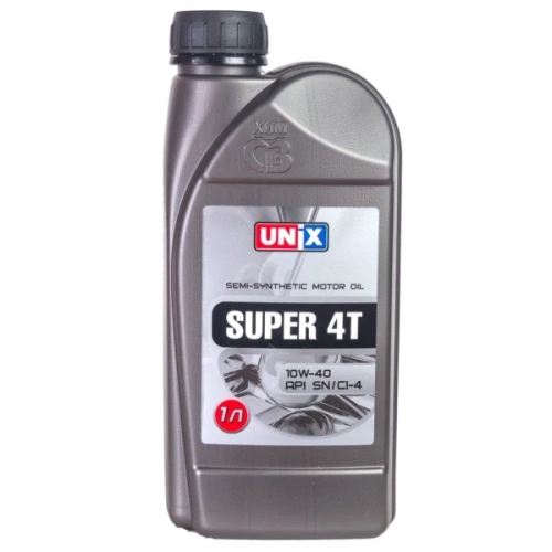 Масло моторное UNIX SUPER 10W40 4T 1 л