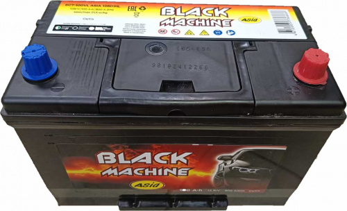 Аккумулятор BLACK MACHINE 100 Ah 800 A ASIA ОП