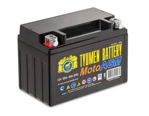 Аккумулятор 6МТС9 - AGM (Гелевый) TYUMEN BATTERY
