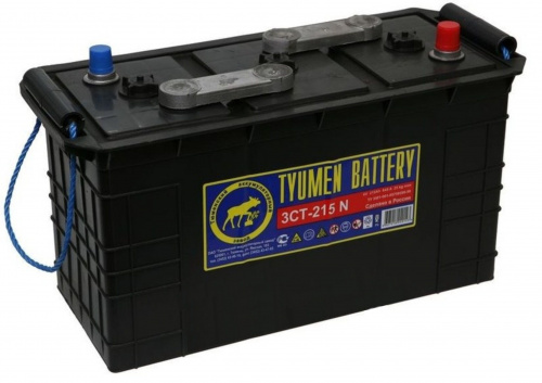 Аккумулятор TYUMEN 3СТ-215 6 Вольт 215 Ah 1000 A battery STANDART (Ca/Ca)