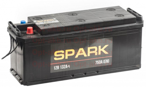 Аккумулятор SPARK 132 Ah ПП конус клеммы