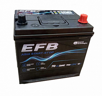 Аккумулятор GENERAL TECHNOLOGIES 70 Ah 700 A оп D23L EFB