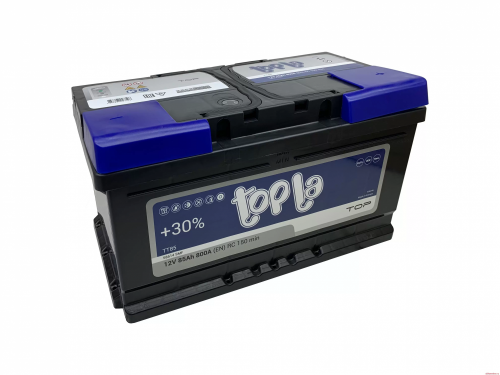 Аккумуляторная батарея TOPLA TOP 85 Ah 800 A ОП низкая