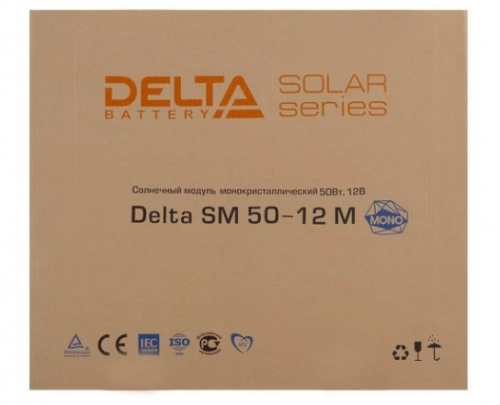 Солнечные батареи Delta SM 50-12 M МОНО