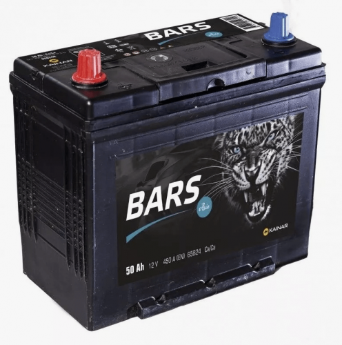 Аккумулятор BARS 50  Аh 450 A ПП ASIA