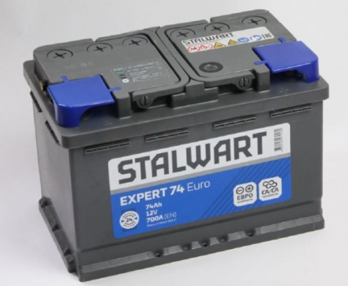 Аккумулятор STALWART EXPERT 74 Ah 700 A ПП