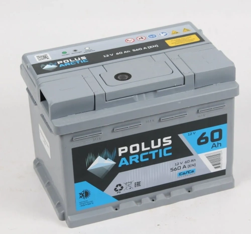 Аккумулятор POLUS ARCTIC 60 Ah 560 A Турция