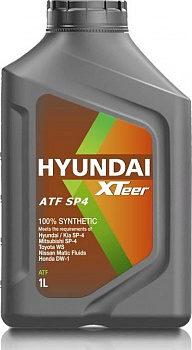 Масло трансмиссионное Hyundai XTeer ATF SP4 1л