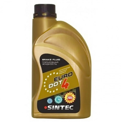Жидкость тормозная Sintec Euro Dot-4 910 мл