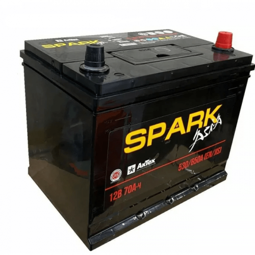 Аккумуляторная батарея SPARK ASIA 70 Ah 650 A ОП борт