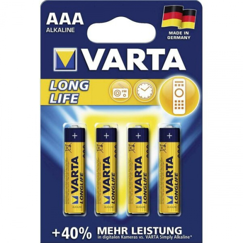 Батарейка VARTA LONGLIFE 4103 LR03 BL4 (цена за 1 шт)