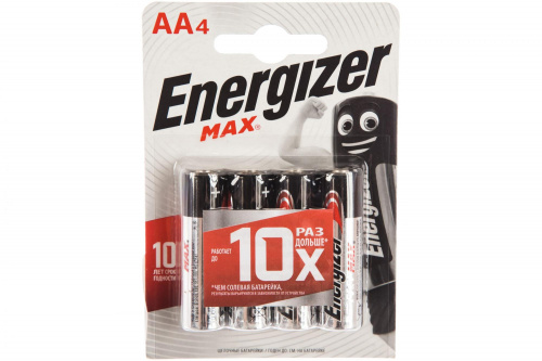 Батарейка Energizer MAX LR6 BL4 (цена за 1 шт)