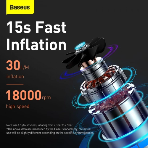 Автомобильный насос BASEUS super mini
