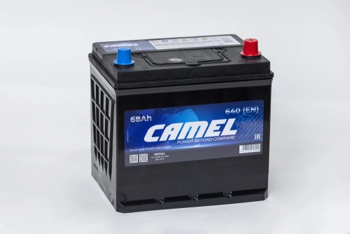 Аккумулятор CAMEL 68 Ah 640 A ОП D23L борт