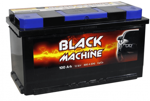 Аккумулятор BLACK MACHINE 100 Ah 800 A ПП H3