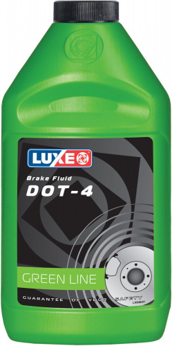 Жидкость тормозная Luxe Dot-4 455 г