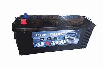 Аккумулятор ALVARO 190 Ah 1350 A ПП ВИБРОУСТОЙЧИВЫЙ