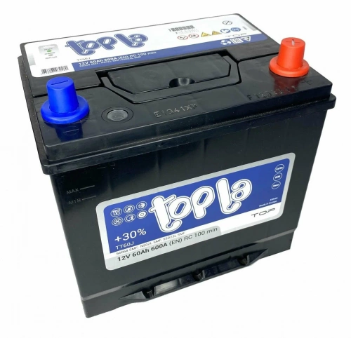 Аккумулятор TOPLA TOP 60 Ah 600 A D47 ОП борт